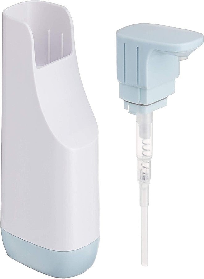 Homava Slim Liquid Soap Dispenser for Sink, Compact and Elegant Design, Capacity of 12 Ounces | 14.1 X 9.1 X 6.2 CM | Multicolor - Image 3